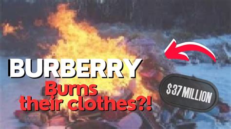 burberry clothing burned|h&m burning clothes.